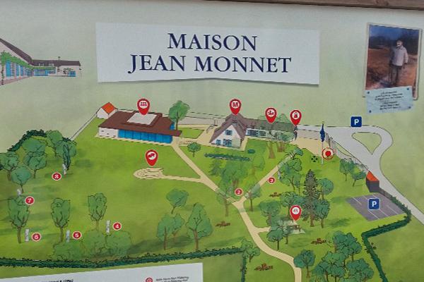 Jean Monnet House map